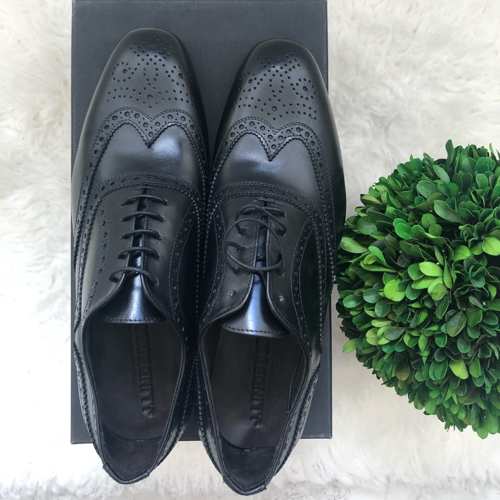 J. Lindeberg Men’s Brogue Italian Calf Shoe